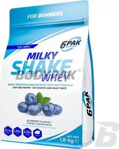 6PAK Nutrition Milky Shake Whey Blueberry 1800g 1
