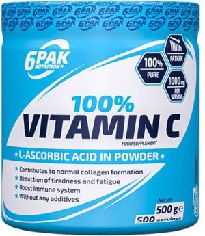 6PAK Nutrition Vitamin C 500g 1