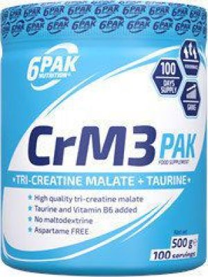 6PAK Nutrition CrM3 Pak Natural 500g 1