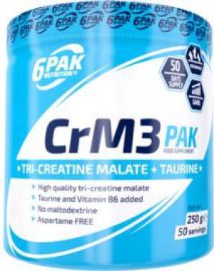 6PAK Nutrition CrM3 Pak Natural 250g 1