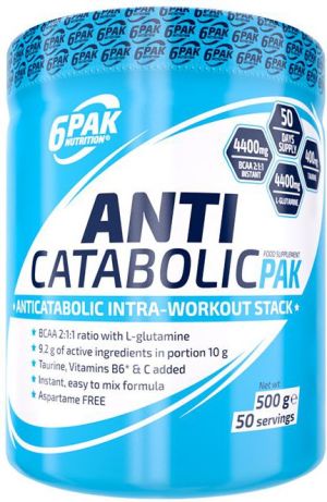 6PAK Nutrition ANTIcatabolic PAK Lemon 500g 1