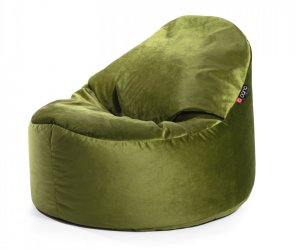 Sėdmaišis Qubo™ Cuddly 80, gobelenas, šviesiai žalias 1