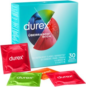 Prezervatyvų rinkinys Durex Surprise Me, 22 vnt. 1