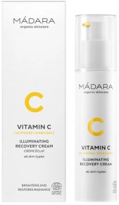 Madara Rozświetlający krem do twarzy regenerujący z witaminą C 50ml 1