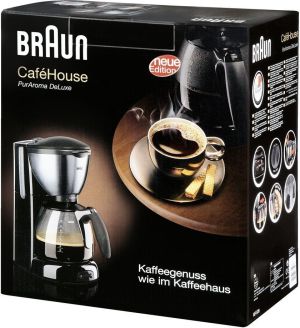 Ekspres przelewowy Braun PurAroma DeLuxe CaféHouse KF 570 Czarny 3