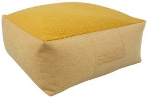 Pufas Home4You Lamb Bag, 80x80x30 cm, geltonas 1