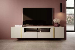 TV staliukas Bogart Verica 200, smėlio spalvos 2