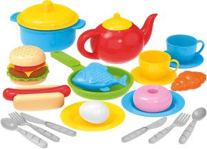 Vaikiškas iškylos rinkinys kuprinėje Technok, žalias 2