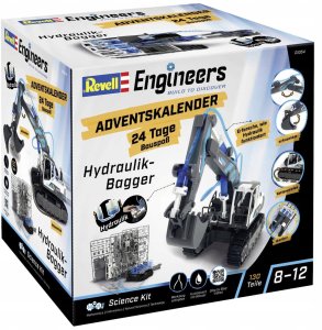 AFV Revell - Advento kalendarz Engineers Hydraulic Excavator 1/24 01054 5