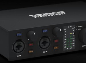 Interfejs Audio Topping E2x2 otg 11