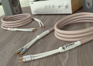 Kable głośnikowe Ricable Dedalus Elite Speaker Długość: 2 x 4m 3
