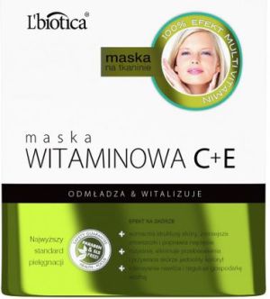 Lbiotica  Maska witaminowa C+E 23ml 1