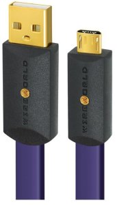 WIREWORLD ULTRAVIOLET 8 USB 2.0 A to Micro B (U2AM) kabel Długość: 2 m 1