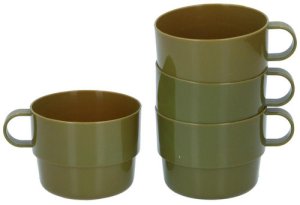 KUBEK TURYSTYCZNY 4SZT CAMP ACTIVE MILITARY 1