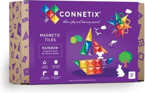 CONNETIX Rainbow Starter Pack 60 el klocki magnetyczne 3+ 2