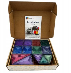 Swede CONNETIX Pastel Creative Pack 120 el kreatywny zestaw klocków magnetycznych 3+ 11