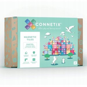 Swede CONNETIX Pastel Creative Pack 120 el kreatywny zestaw klocków magnetycznych 3+ 8