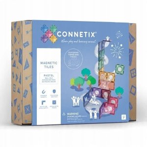 CONNETIX Pastel Ball Run Expansion Pack 80 el klocki magnetyczne 3+ 8