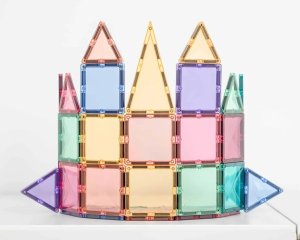 Plus Plus CONNETIX Pastel Mini Pack 32 el klocki magnetyczne 3+ 4