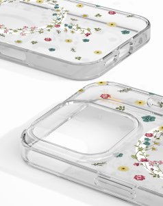 iDeal of Sweden Clear Case MagSafe iPhone 16PR Petite Floral, Cover, Apple, iPhone 16 Pro, 16 cm (6.3"), Transparent 1