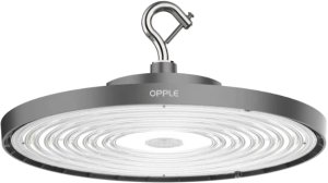 OPPLE Lighting Highbay EcoMax G3, Hard mount, Grey, Grey, Aluminium, Polycarbonate (PC), Round, IK08 1