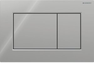 115.660.21.1 / GEBERIT / SIGMA01 / PRZYCISK URUCHAMIAJĄCY PRZEDNI CHROM BŁYSZCZĄCY PROSTOKĄTNY / 1
