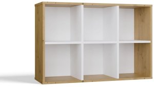 Regał Malax MINI 2X3 ARTISAN BIEL 5