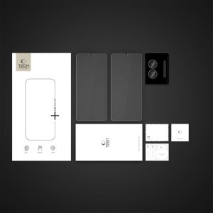 SZKŁO HARTOWANE TECH-PROTECT GLASS SET+ 3-PACK GALAXY S25 EDGE CLEAR 5