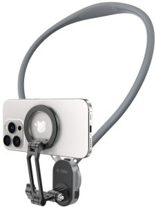 Tech-Protect TECH-PROTECT AC200 MAGNETIC MAGSAFE & GOPRO & DJI NECK HOLDER CRAYON GREY 2