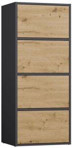 Komoda ALMA ALMA ANTRACYT ARTISAN 2