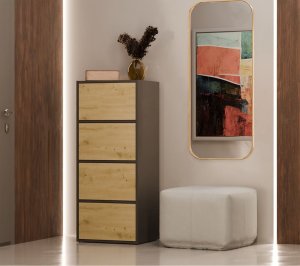 Komoda ALMA ALMA ANTRACYT ARTISAN 9