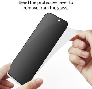 SZKŁO PRYWATYZUJĄCE TECH-PROTECT GLASS SPY+ 2-PACK GALAXY S25 EDGE PRIVACY 5