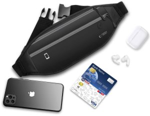 TECH-PROTECT M7 UNIVERSAL SPORT WAIST BAG BLACK 4