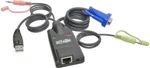 Tripp Lite B055-001-USB-VA NetDirector USB Server Interface Unit with Virtual Media Support and Audio (B064-IPG Series), Black 2