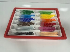 Stabilo Trio A-Z Børnetusch Klassesæt 12x12 farver i robust opbevaringsæske med låg 2