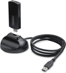 StarTech.com WiFi 6E USB Adapter Wireless PC Dongle 1