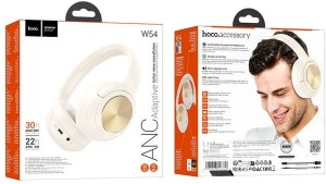 HOCO Słuchawki Bezprzewodowe Bluetooth W54 ANC Białe 13