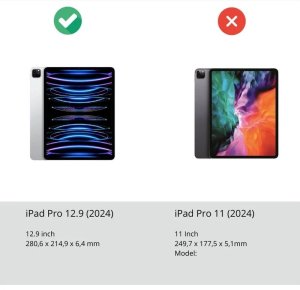 Etui ochronne z miejscem na rysik do iPad Pro 13 (2024) DUX DUCIS UNID Czarne 12