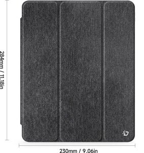 Etui ochronne z miejscem na rysik do iPad Pro 13 (2024) DUX DUCIS UNID Czarne 2