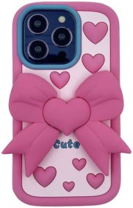 ETUI CASE 3D CUTE KOKARDKA IPHONE 14 standard 1