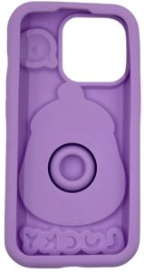 ETUI CASE 3D BAKŁAŻAN Z UCHWYTEM IPHONE 15 PRO standard 2