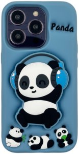 ETUI CASE 3D PANDA Z UCHWYTEM IPHONE 14 PRO standard 1