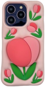 ETUI CASE 3D TULIP Z UCHWYTEM IPHONE 14 PRO standard 1