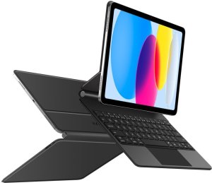 Etui Tech-Protect SmartCase Magnetic + Keyboard Apple iPad 10.9" 2022 / 11" 2025 Black 3
