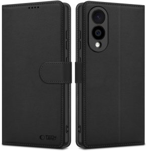 Etui z klapką Tech-Protect Wallet Samsung Galaxy S25 Edge Black 1