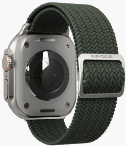 Vonmählen Woven Loop, Strap, Smartwatch, Olive, Apple, Apple Watch 44 | 45 | 46 | 49 mm, Nylon 4