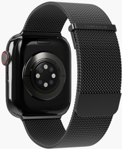 Vonmählen Milanese Loop 2, Strap, Smartwatch, Black, Apple, Apple Watch 44 | 45 | 46 | 49 mm, Stainless steel 4