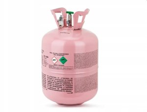 Party Deco Butla z helem róż 50 balonów (36413) 4