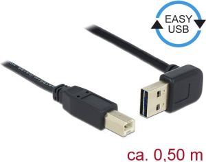 Kabel USB Delock USB-A - 0.5 m Czarny (85183) 1