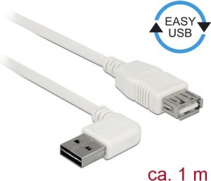 Kabel USB Delock przedłużający Easy-USB, 1m, biały (85179) 1